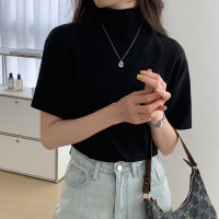 miniministore/ハイネック半袖tシャツ レディース 薄手/505310945