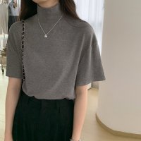 miniministore/ハイネック半袖tシャツ レディース 薄手/505310945