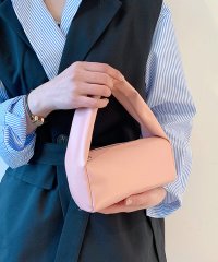 shopnikoniko/ワンハンドル フェイクレザー ミニバッグ 【即納】 鞄 バッグ ハンドバッグ ショルダーバッグ ミニ ワンハンドルバッグ ホーボーバッグ レザー PU 合皮 無/505311009