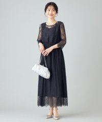 any SiS L/【洗える】パネルレース ドレス/504842738