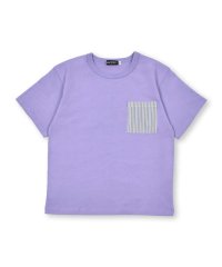 BeBe/【お揃い】チェックポケット付きTシャツ(80~150cm)/505294864