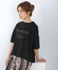 Bou Jeloud/コットンWシルケットロゴTシャツ/505311002