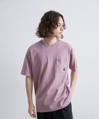 JUNRed/エシカルモチーフハーフスリーブTシャツ/505313658