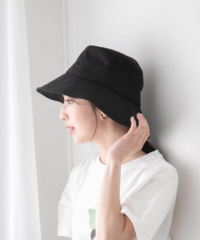 【軽やか♪通気性◎】HERMES Pois Medor バケットハット 春夏 moz バケットハット レディース モズ バケハ 帽子 コットン