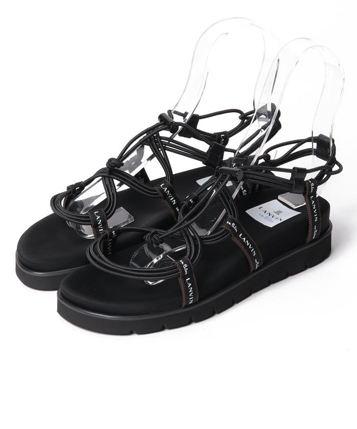 50%オフ☆LANVIN スタッズサンダル 38サイズ VALENTINO ヴァレンティノ サンダル シューズ ロックスタッズ