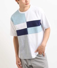 a.v.v (MEN)/【S－XXL】パッチワーク切り替えTシャツ/505204783