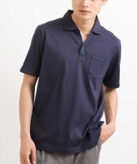 a.v.v (MEN)/【接触冷感/S－XXL】シルケットスムーススキッパーポロシャツ/505234683