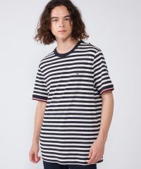 TOMMY HILFIGER/NATURAL TECH STRIPED TEE/505309174