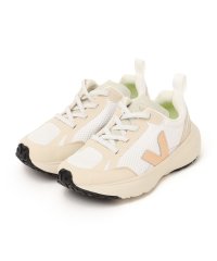 SHIPS KIDS/VEJA:CANARY ELASTIC LACES ALVEOMESH WHITE/505316323