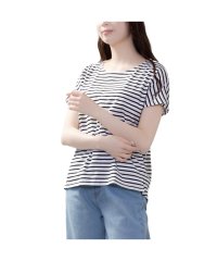 MAC HOUSE(women)/NAVY ネイビー USコットン ライトウエイトドルマンTシャツ CO233－WC009/505308786