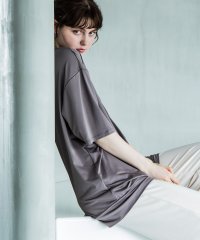 aity/UPF50+ 5分袖 Tシャツ ラッシュガード レディース メンズ UV対策 接触冷感 吸水速乾 ストレッチ シワになりにくい カジュアル アウトドア 海 プー/505316306