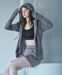 aity/アイティ aity UPF50+マルチカラーフード付きジップアップラッシュガード レディース/505316311