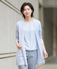 J.PRESS LADIES/【WEB限定カラーあり・UVカット・接触冷感】セルロースジャージー ロング カーディガン/505318158