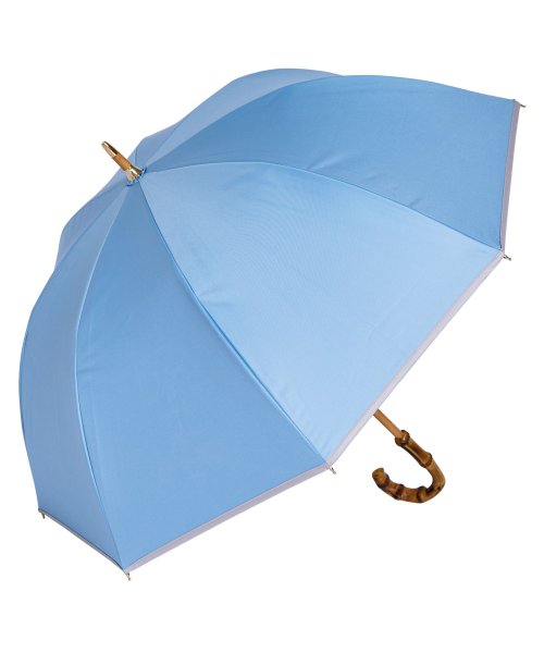 大幅にプライスダウン ブルー 折りたたみ傘 晴雨兼用 UVカット 完全遮光 紫外線 日傘 雨傘 青