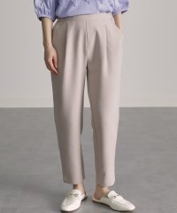 Ranan/ラナン RANAN UVカット/接触冷感 美脚シルエットタックパンツ（股下61cm）/504643417