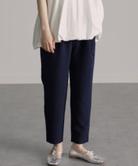 Ranan/ラナン RANAN UVカット/接触冷感 美脚シルエットタックパンツ（股下61cm）/504643417