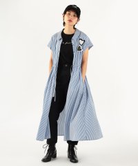 To b. by agnes b. OUTLET/【Outlet】WU09 ROBE ニューストライプコットンロングロブ/505305197