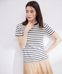 ROPE'/【PETIT BATEAU（プチバトー）×ROPE'】ラウンドネックTEE/505310570