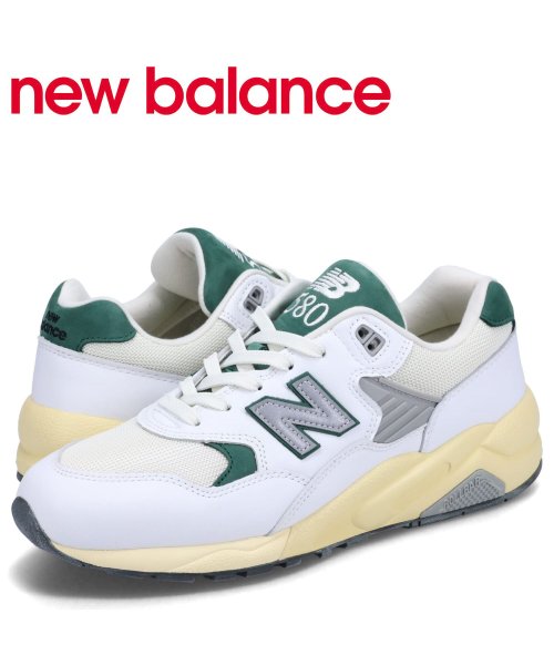 ニューバランス new balance 580 スニーカー メンズ Dワイズ ホワイト 白 MT580RCA(505312621) | ニューバランス(new  balance) - d fashion