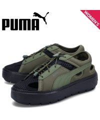 PUMA/ PUMA プーマ スニーカー バスケット プラットフォーム トレース ライト ミュール レディース 厚底 BASKET PLATFORM TRACE LIGH/505312634