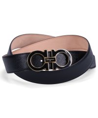 FERRAGAMO/ サルヴァトーレ フェラガモ Salvatore Ferragamo レザーベルト メンズ 本革 イタリア製 ビジネス LEATHER BELT ブラック 黒 /505312669