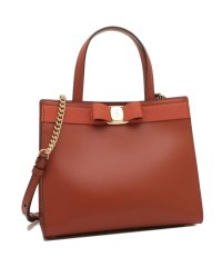 FERRAGAMO/フェラガモ ハンドバッグ ショルダーバッグ ヴァラ 2WAY オレンジ レディース FERRAGAMO 21I290 0758135/505317544