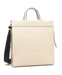 FENDI/フェンディ トートバッグ ショルダーバッグ ゴー トゥショッパー Mサイズ ミディアム ホワイト レディース FENDI 7VA583 AMAC F0MU3/505317549