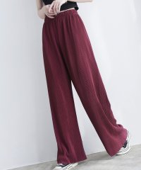 Amulet/アミュレット Amulet プリーツワイドロングパンツ レディース ボトムス 春服 夏 10代 20代 30代 韓国ファッション フレアパンツ 大きいサイズ ス/505318068