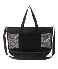 LeSportsac/MESH MEDIUM TOTEブラックメッシュ/505304858