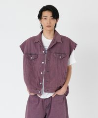 LEVI’S OUTLET/リーバイス/Levi's LIBERATION TRUCKER デニムベスト FOR MY LOVER パープル/505309302