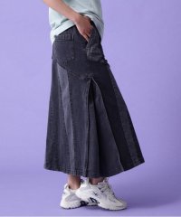 AVIREX/REMAKE STERETCH DENIM SIDE FLARE SKIRT/505321313