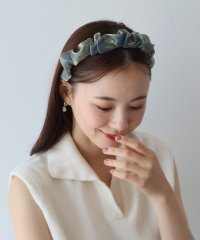 BLUEEAST/ブルーイースト BLUEEAST シャンブレーギャザーカチューシャ/505321962