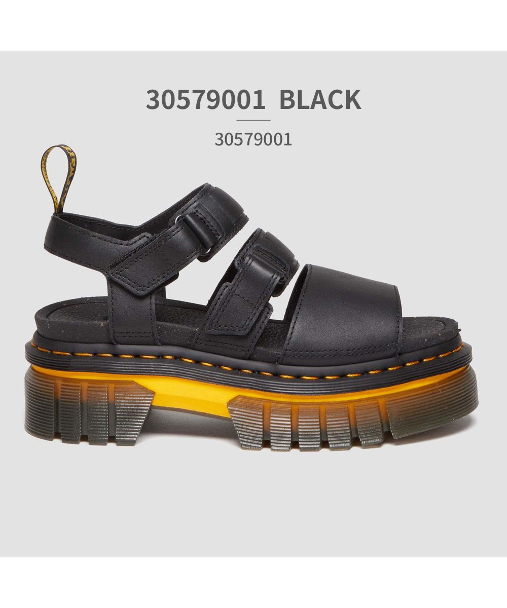 Dr. Martens ブラックサンダル 厚底　UK5 セール15%OFF】ドクターマーチン Dr.Martens レディース