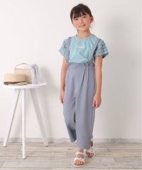 ikka kids/ストレッチサス付きワイドパンツ（120〜160cm）/505308712