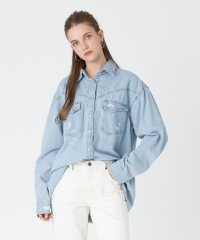 リーバイスアウトレット/リーバイス/Levi's ウェスタン オーバーサイズ デニムシャツ ライトインディゴ XL WESTERN NO PROBLEM 2/505309234