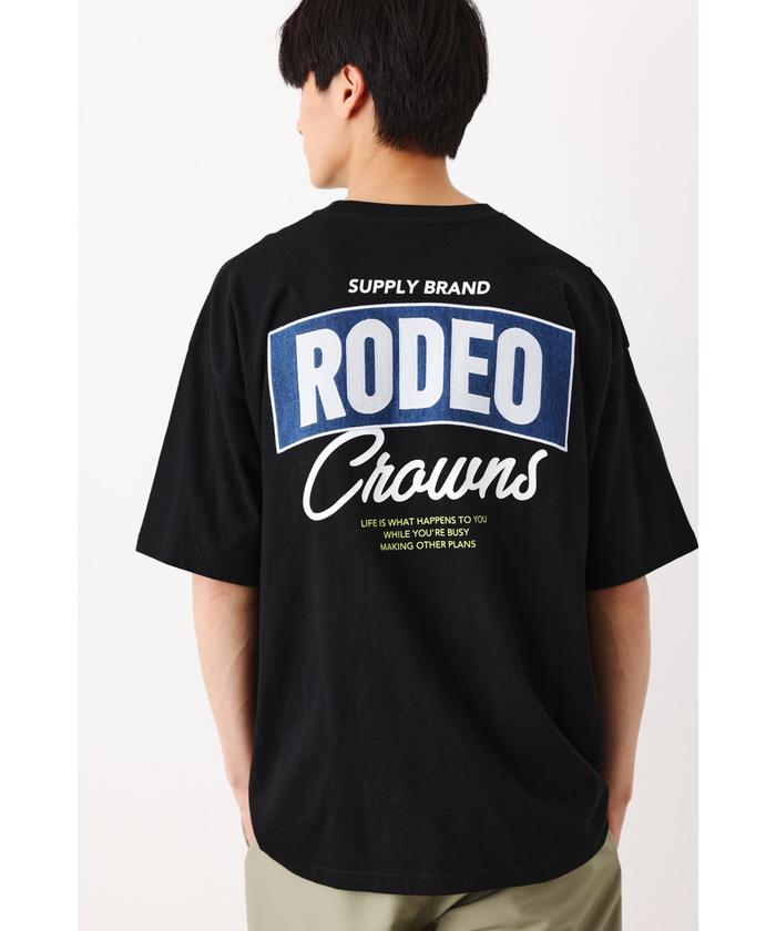セール 30%OFF】メンズデニムアップリケTシャツ(505323095 セール 30%OFF】メンズデニムアップリケTシャツ(505323095