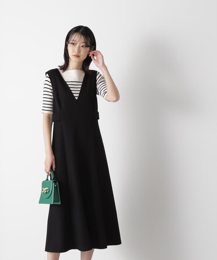 セール 10%OFF】サイドベルトフレアジャンスカ(505323106
