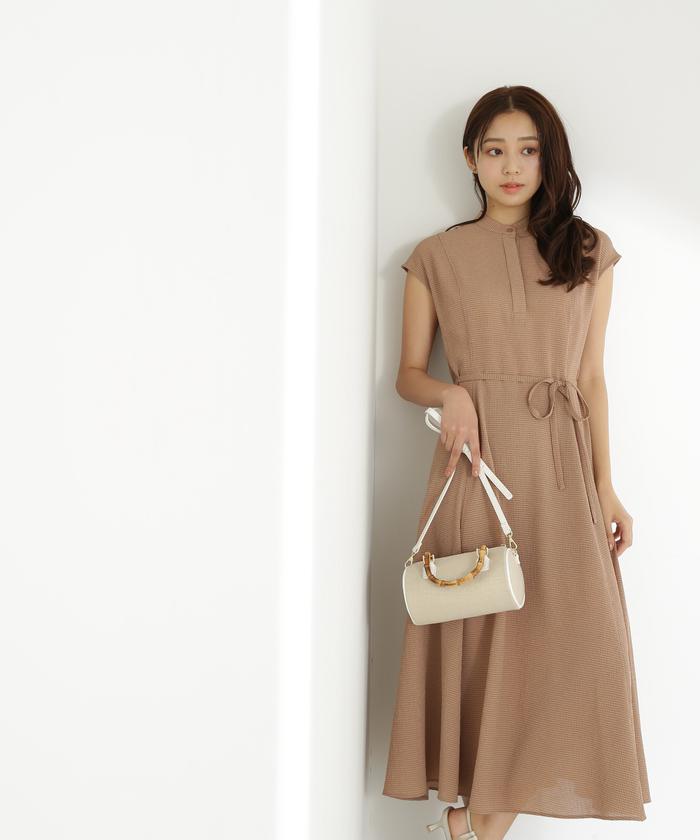 シャツカラーサッカーワンピース | NATURAL BEAUTY BASIC