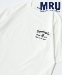 marukawa shonan/【MRU/エムアールユー】コットン100％ ビリヤード ボウリング ルードロゴ刺繍 半袖Tシャツ/メンズ 半袖 トップス カジュアル Tシャツ 綿100 /505323937