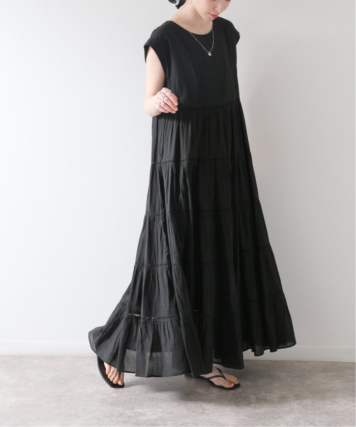 SLOBE IENA normment/ノーメント　ワンピース 定価25300円 セール】【normment/ノーメント】 stripe cotton n/s ワンピース