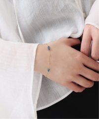Lilas/インディゴパールソロバンミラーブレスレット K10/505328922