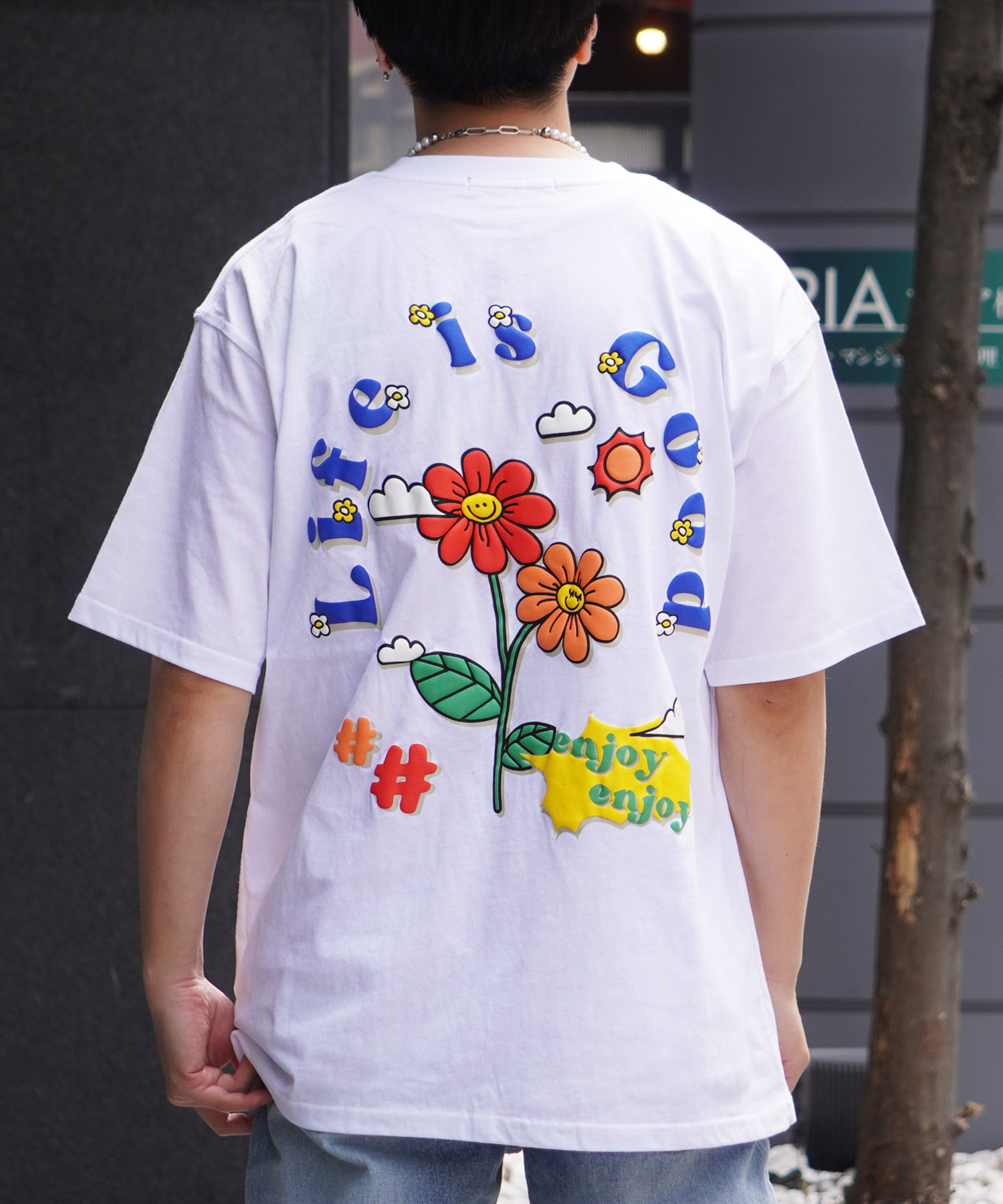 ワンフォークロージング 1111clothing オーバーサイズ Tシャツ ワンフォークロージング 1111clothing オーバーサイズ Tシャツ