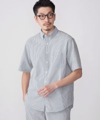 SHIPS MEN/SHIPS: SOLOTEX(R) シアサッカー ボタンダウンシャツ S/S (セットアップ対応)/505329551