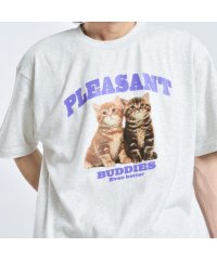 MODISH GAZE/モディッシュガゼ MODISH GAZE アニマルプリントTシャツ CATプリント/505329599