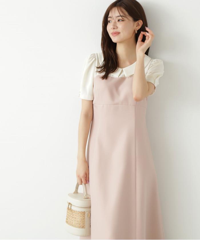 美品Lisa　ROYreflectoverjoy　ロイ　ドッキングTワンピース 2WAYドッキングシャツワンピース - ROY reflect overjoy