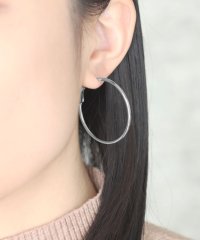 ninon/ニノン ninon 【8size展開】金属アレルギー対応ユニセックスステンレスフープピアス/505331013