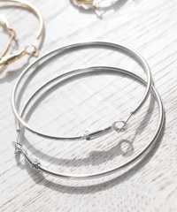 ninon/ニノン ninon 【8size展開】金属アレルギー対応ユニセックスステンレスフープピアス/505331013