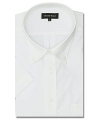 GRAND-BACK/【大きいサイズ】グランバック/GRAND－BACK 綿100％ 形態安定 ボタンダウン 半袖 シャツ メンズ ワイシャツ ビジネス yシャツ 速乾 ノーアイロン/505331223