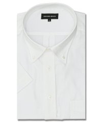 GRAND-BACK/【大きいサイズ】グランバック/GRAND－BACK 綿100％ 形態安定 ボタンダウン 半袖 シャツ メンズ ワイシャツ ビジネス yシャツ 速乾 ノーアイロン/505331224