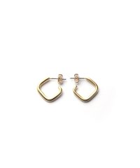 marjour/SLIM SQUARE HOOP PIERCE/505331233